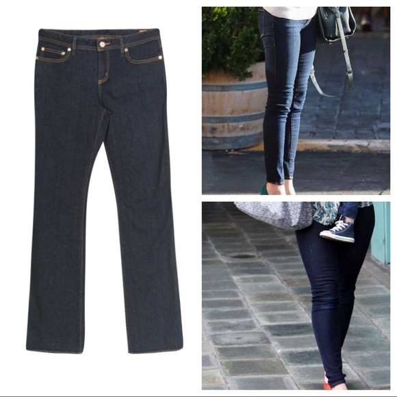 Tory Burch Denim - TORY BURCH Classic Tory Jean dark denim NWOT
